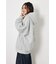 【UNISEX】エンボス W-ZIP ビッグ パーカー