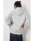 【UNISEX】エンボス W-ZIP ビッグ パーカー