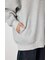 【UNISEX】エンボス W-ZIP ビッグ パーカー