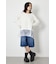 レースドッキングロングスリーブTシャツ