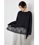 レースドッキングロングスリーブTシャツ