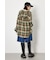 【UNISEX】フーディーチェックシャツ