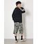 ショルダーロゴ長袖Tシャツ