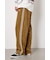 wide wale トラックパンツ