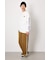 wide wale トラックパンツ