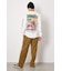 wide wale トラックパンツ