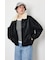 Suede look 2WAY ブルゾン