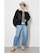Suede look 2WAY ブルゾン
