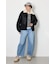 Suede look 2WAY ブルゾン
