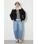 Suede look 2WAY ブルゾン