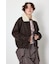 Suede look 2WAY ブルゾン