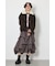 Suede look 2WAY ブルゾン