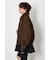 Suede look 2WAY ブルゾン