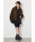 Suede look 2WAY ブルゾン