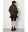 Suede look 2WAY ブルゾン