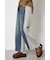 DENIM COMBO PANTS