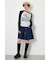 ワンショルラグランメッセージロングTシャツ