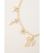 リボンチェーンネックレス