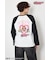 (パワーパフ ガールズ)ラグランロングスリーブTシャツ