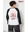 (パワーパフ ガールズ)ラグランロングスリーブTシャツ