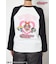 (パワーパフ ガールズ)ラグランロングスリーブTシャツ