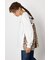 バックギャザードッキングロングTシャツ