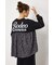 バックギャザードッキングロングTシャツ