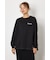 バックギャザードッキングロングTシャツ