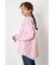 バックギャザードッキングロングTシャツ