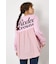 バックギャザードッキングロングTシャツ