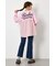 バックギャザードッキングロングTシャツ