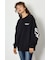 【UNISEX】ベアデニムアップリケスウェットトップス