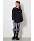 【UNISEX】ベアデニムアップリケスウェットトップス