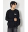 【UNISEX】ベアデニムアップリケスウェットトップス