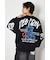【UNISEX】ベアデニムアップリケスウェットトップス