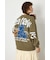 【UNISEX】ベアデニムアップリケスウェットトップス
