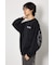 【UNISEX】leather look pt スウェットトップス