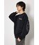 【UNISEX】leather look pt スウェットトップス