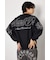 【UNISEX】leather look pt スウェットトップス