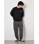 【UNISEX】leather look pt スウェットトップス