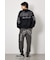 【UNISEX】leather look pt スウェットトップス