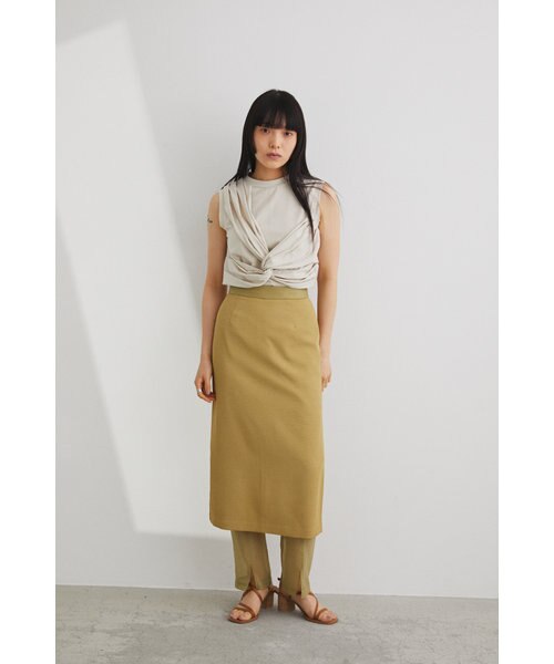 シースルーレイヤードパンツ｜スタイルミキサーの通販｜&mall（アンド