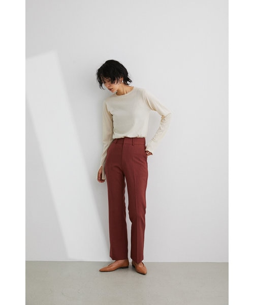 ソフトツイルセンタープレスパンツ｜スタイルミキサーの通販