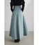 ハイウエストフレアスカート