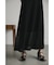 シアーニットナローロングスカート
