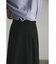 ラウンドパネルフレアスカート