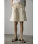 タックハーフパンツ