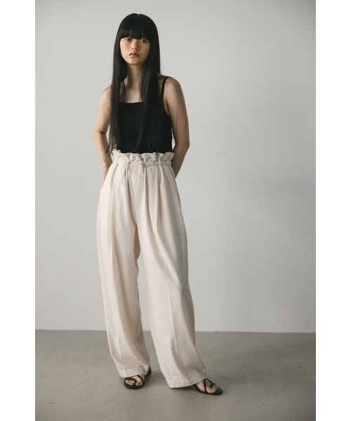 2WAYウエストギャザーサロペット　スタイルミキサー　STYLEMIXER 2WAYウエストギャザーサロペット｜スタイルミキサーの通販