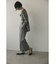 ハイウエストバックスリットパンツ