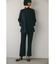 ハイウエストバックスリットパンツ